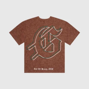 Godspeed Orange And Brown Shirt Back