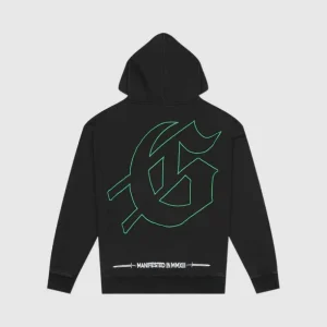 Godspeed Black Embroidered Hoodie Back Side