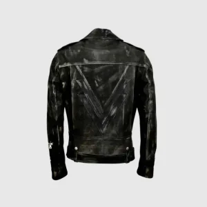 Godspeed Black Moto Jacket Back Side
