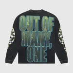 Godspeed Black Washed Sweatshirt Back Side