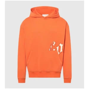 Godspeed Grey And Orange Hoodie