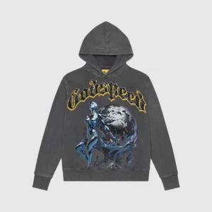 Godspeed Grey Wash Hoodie
