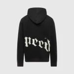 Godspeed Hoodie Black and White Back Side