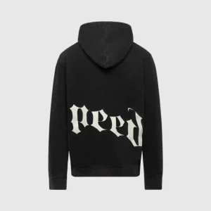 Godspeed Hoodie Black and White Back Side