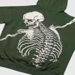 Godspeed Hunter Green Hoodie Back Side Zoom