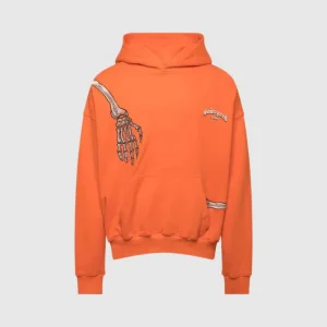 Godspeed Orange Gray Hoodie