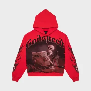 Godspeed Red Hoodie Red