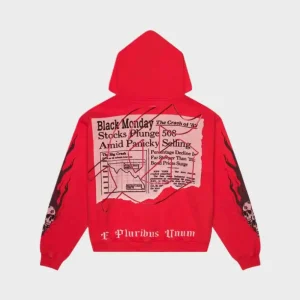 Godspeed Red Hoodie Red Back Said