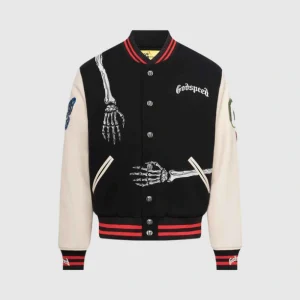 Godspeed Red Men's Varsity Jacket