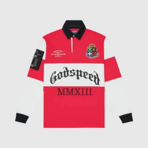 Godspeed Red Shirt White