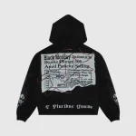 Godspeed Washed Hoodie Grey Back Side