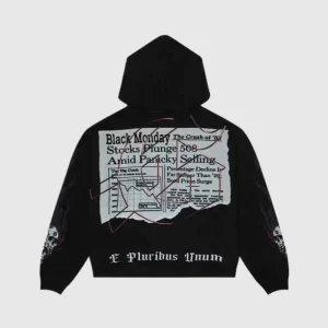 Godspeed Washed Hoodie Grey Back Side