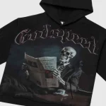 Godspeed Washed Hoodie Grey Zoom Logo