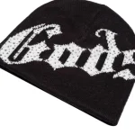 Black and White Beanie Logo