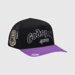 Godspeed Black and Purple Trucker Hat