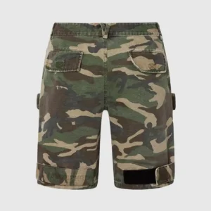 Godspeed Camo Denim Shorts Back