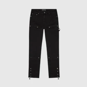 Godspeed Denim Jacket Black Trousers