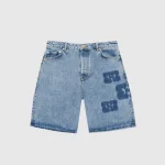 Godspeed Denim Patch Shorts