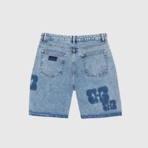 Godspeed Denim Patch Shorts Back
