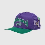 Godspeed Green and Purple Hat