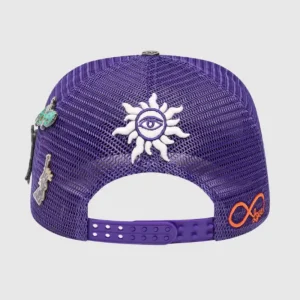 Godspeed Green and Purple Hat Back