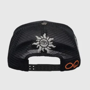 Godspeed Hat Black and Yellow Back