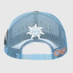 Godspeed Light Blue Trucker Hat Back