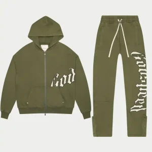 Godspeed Olive Green Sweatsuit