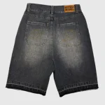 Godspeed Patched Denim Shorts Back