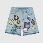 Godspeed Patchwork Denim Shorts