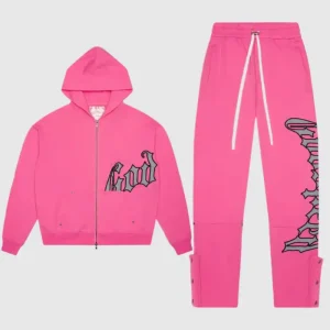 godspeed pink sweatsuits set