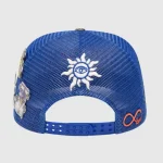 Godspeed Red White and Blue Trucker Hat Back Said