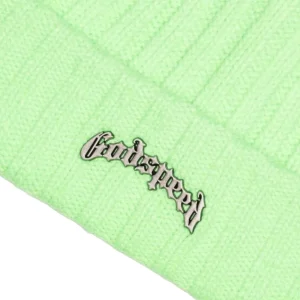 Green Supreme Beanie Logo