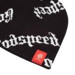 White and Black Beanie Logo