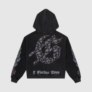 Godspeed Hollywood Inferno Hoodie back view