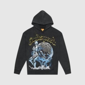 front view of godspeed chrome seduction hoodie