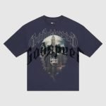 Front view of Godspeed Skyline T-shirt in black