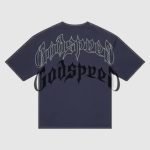 Back view of Skyline T-shirt in black