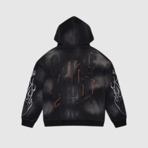 Back view of Khaos Hoodie V2.