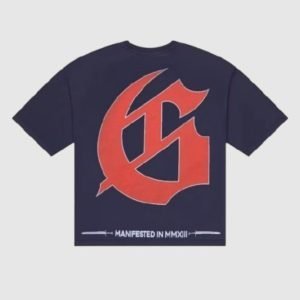 Back of Godspeed Sea Sick T-shirt with small Godspeed logo