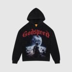 no looking back hoodie front view